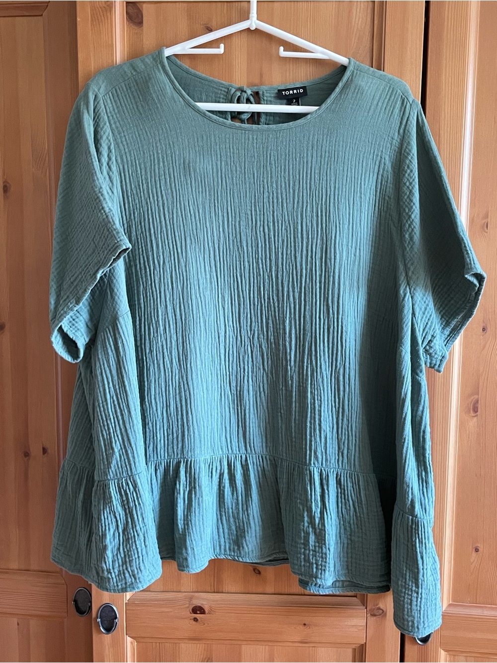 Torrid Peplum Top
